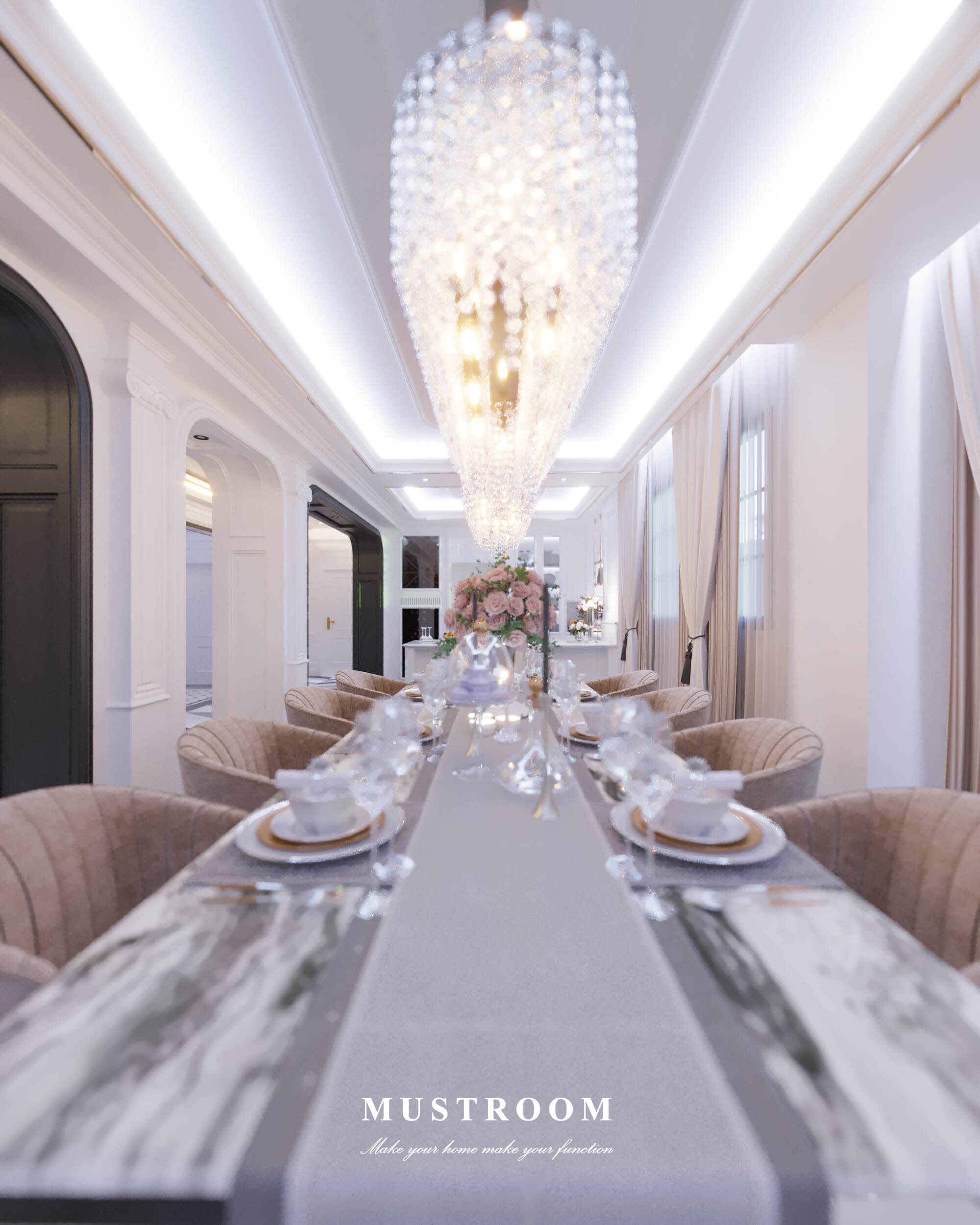 The City Ramintry-Wongwean2 - Mustroom interior