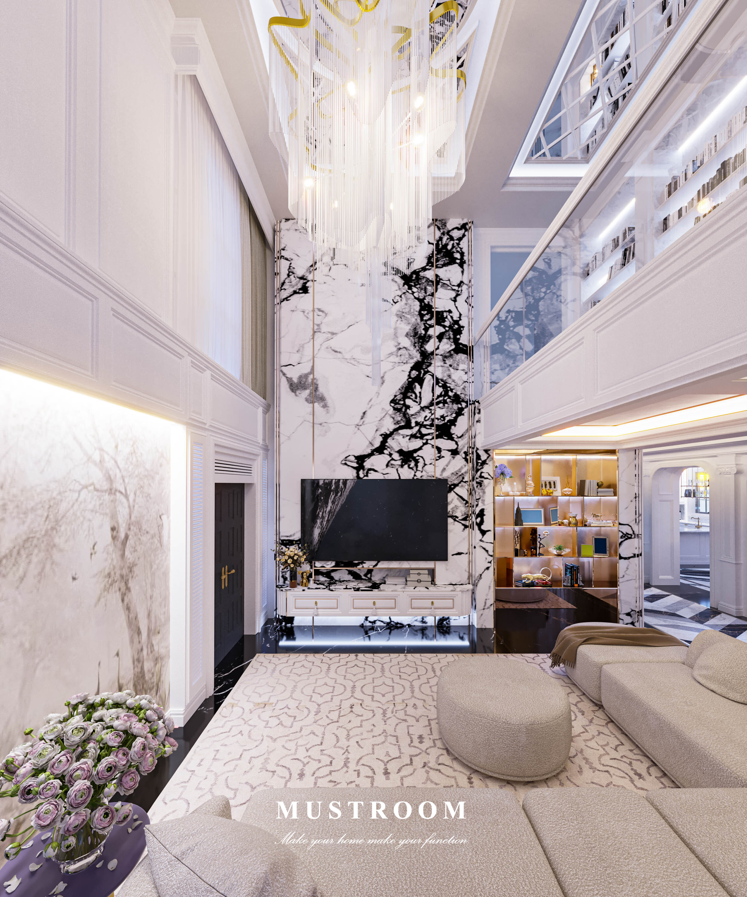 The City Ramintry-Wongwean2 - Mustroom interior